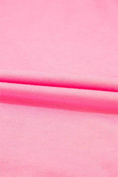 Pink Counting Rainbows High Waist Sweatpants