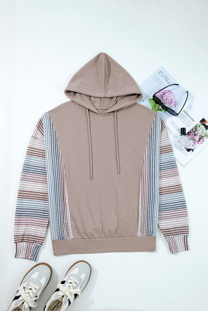 DUNE Colorblock Patchwork Baggy Hoodie